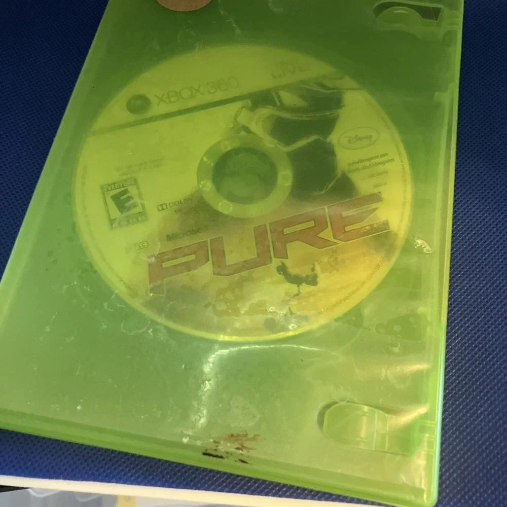 Microsoft Pure Video Game Xbox 360 OS Green Fair Racing NTSC Tested 1863